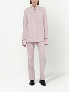 jilsander Jil Sander Geplooide pantalon - Roze