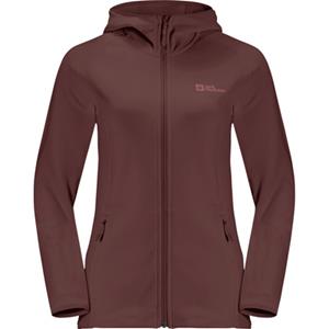 Jack Wolfskin Fleecejacke "BAISELBERG HOODED FZ W", mit Kapuze, aus Stretch-Fleece für jeden Tag