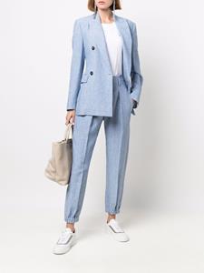 brunellocucinelli Brunello Cucinelli Pantalon met cuffs - Blauw