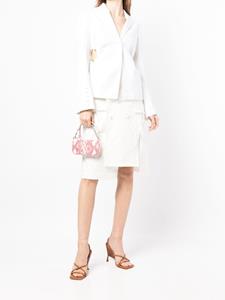 Rokh Uitgesneden blazer - Wit