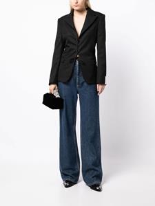 Rokh Blazer met open rug - Zwart
