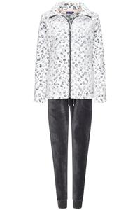 Pastunette Rebelle fleece huispak - Deluxe - Panter - Warm 2-delig huispak