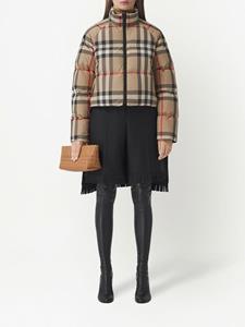 Burberry Cropped donsjack - Bruin