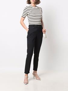 lorenaantoniazzi Lorena Antoniazzi Mid waist pantalon - Zwart