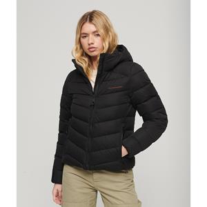 Superdry Steppjacke HOODED MICROFIBRE PADDED JKT