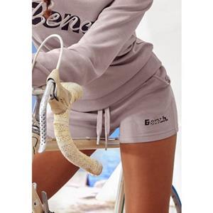 Bench. Loungewear Short met logoprint en borduursel