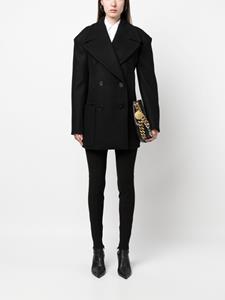 stellamccartney Stella McCartney Mantel met dubbele rij knopen - Zwart
