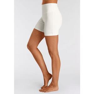 Lascana Short met brede boord en logoprint
