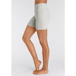 Lascana Short met brede boord en logoprint