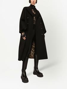 dolce&gabbana Dolce & Gabbana Jas met dubbele rij knopen - Zwart