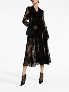 dolce&gabbana Dolce & Gabbana Jas met lange mouwen - Zwart