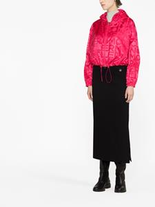 Moncler Windjack met logoprint - Roze