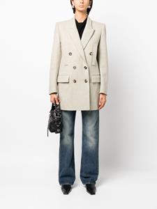 isabelmarant ISABEL MARANT Blazer met dubbele rij knopen - Beige