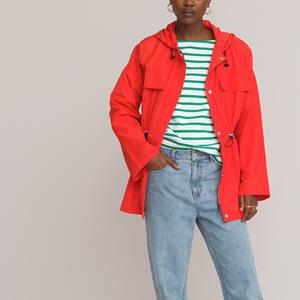 LA REDOUTE COLLECTIONS Lichte parka met kap, tunnelkoord aan de taille