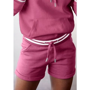 Buffalo Sweatshort met logo-borduurwerk en zijzakken, loungepak