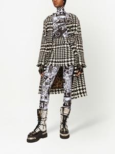 dolce&gabbana Dolce & Gabbana Tweed mantel - Wit
