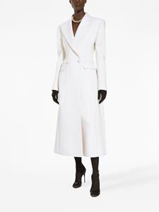 dolce&gabbana Dolce & Gabbana Jas met dubbele rij knopen - Wit