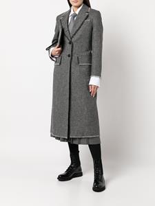 thombrowne Thom Browne Mantel met enkele rij knopen - Grijs