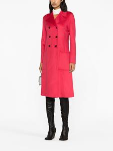 Lanvin Mantel met dubbele rij knopen - Roze