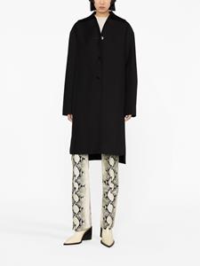 jilsander Jil Sander Asymmetrische cape - Zwart
