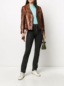 goldengoose Golden Goose Verfraaid bikerjack - Bruin