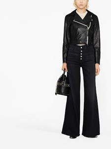 shoreditchskiclub Shoreditch Ski Club Cropped bikerjack - Zwart