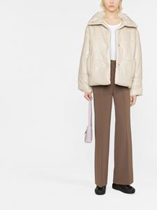 Nanushka Jack van imitatieleer - Beige