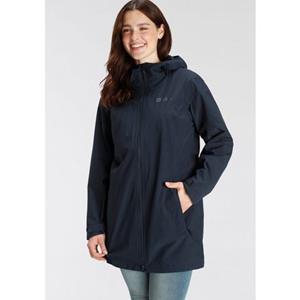 Jack Wolfskin Parka "SOLAIA PARKA W", mit Kapuze, Wasserdicht & Winddicht & Atmungsaktiv