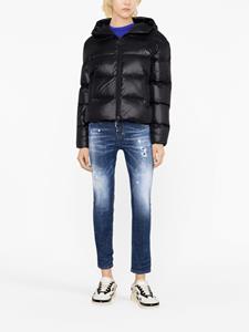DSQUARED2 Gewatteerd donsjack - Zwart
