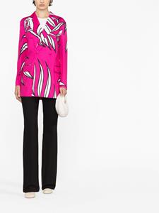 Rochas Blazer met dubbele rij knopen - Roze