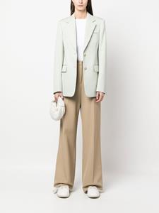 Lanvin Blazer met enkele rij knopen - Groen