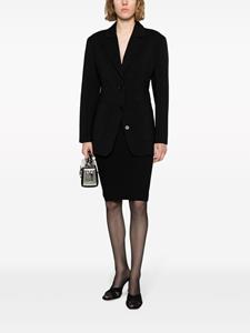 Lanvin Blazer met enkele rij knopen - Zwart