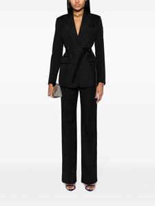 Lanvin belted tailored blazer - Zwart