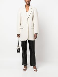 isabelmarant ISABEL MARANT Mantel met enkele rij knopen - Beige