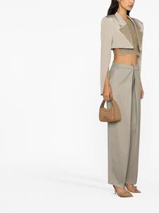 themannei The Mannei Cropped blazer - Beige