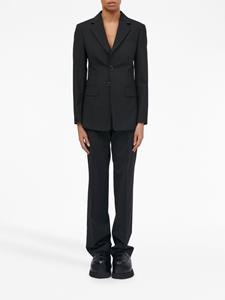mm6maisonmargiela MM6 Maison Margiela Blazer met krijtstreep - Zwart