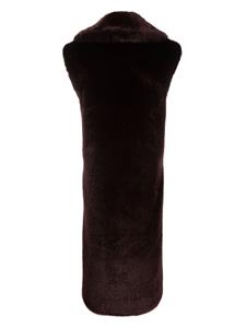 philosophydilorenzoserafini Philosophy Di Lorenzo Serafini Bodywarmer met imitatiebont - Rood