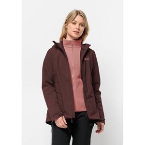 Jack Wolfskin 3-in-1-Funktionsjacke MOONRISE 3IN1 JKT W (2 teilig)