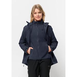 Jack Wolfskin Functioneel 3-in-1-jack MOONRISE 3IN1 JKT W (2-delig)