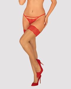 Stockings aus zartem Mesh von Obsessive