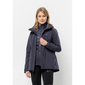 Jack Wolfskin 3-in-1-Funktionsjacke "LUNTAL 3IN1 JKT W", mit Kapuze