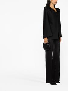 giastudios GIA STUDIOS Blazer met wijde mouwen - Zwart