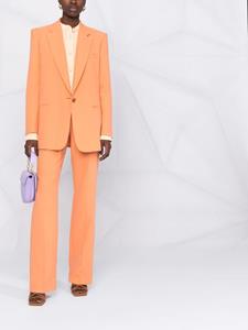 theandamane THE ANDAMANE Blazer met enkele rij knopen - Oranje