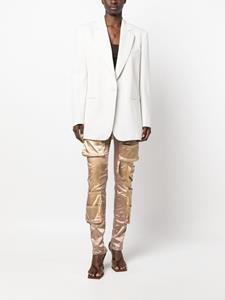 theandamane THE ANDAMANE Blazer met enkele rij knopen - Grijs