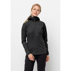 Jack Wolfskin - Women's Go Hike Softshell - Softshelljack, zwart