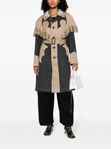 maisonmargiela Maison Margiela Mantel met enkele rij knopen - Beige