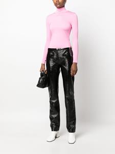 Courrèges Vinyl broek - Zwart