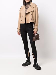 Burberry High waist broek - Zwart