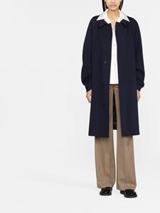 maisonmargiela Maison Margiela Jas met enkele rij knopen - Blauw
