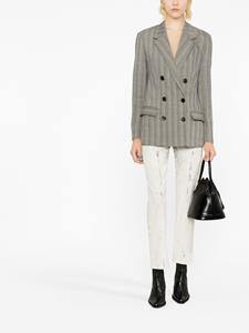 isabelmarant ISABEL MARANT Sheril blazer met dubbele rij knopen - Grijs